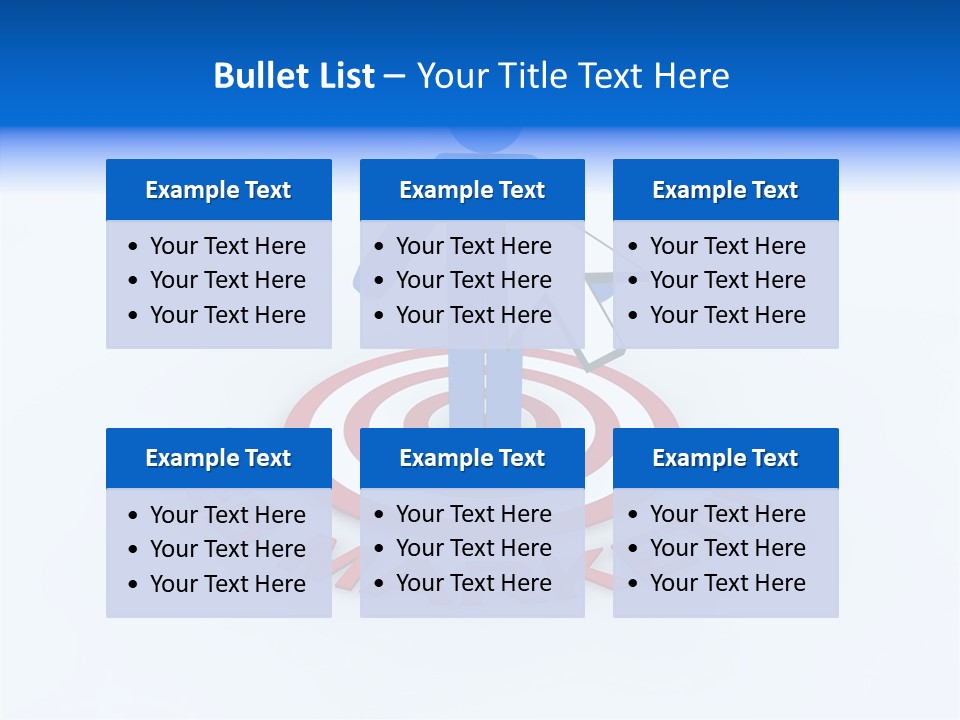 Young Grandmother Finger PowerPoint Template