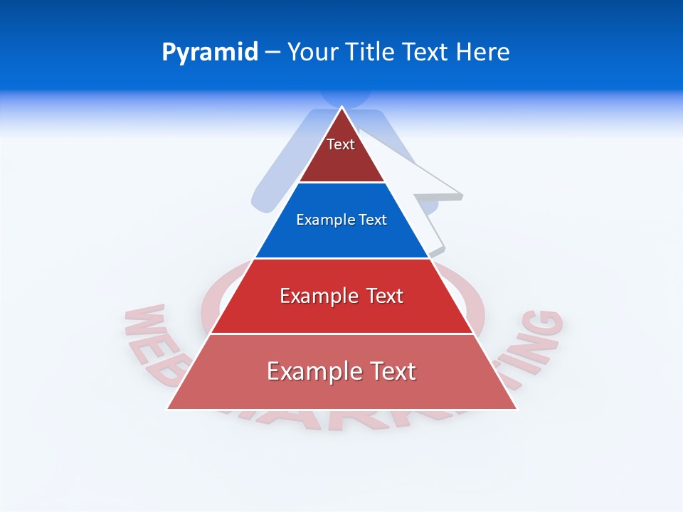 Young Grandmother Finger PowerPoint Template