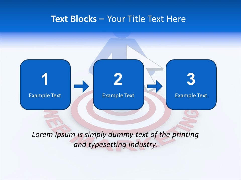 Young Grandmother Finger PowerPoint Template