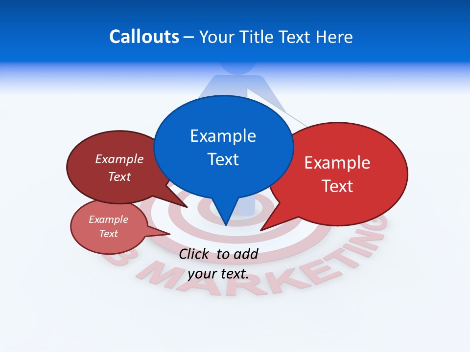 Young Grandmother Finger PowerPoint Template