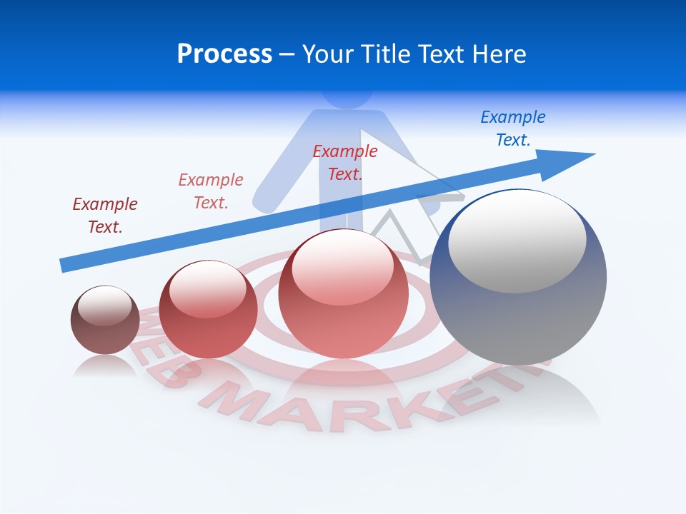 Young Grandmother Finger PowerPoint Template