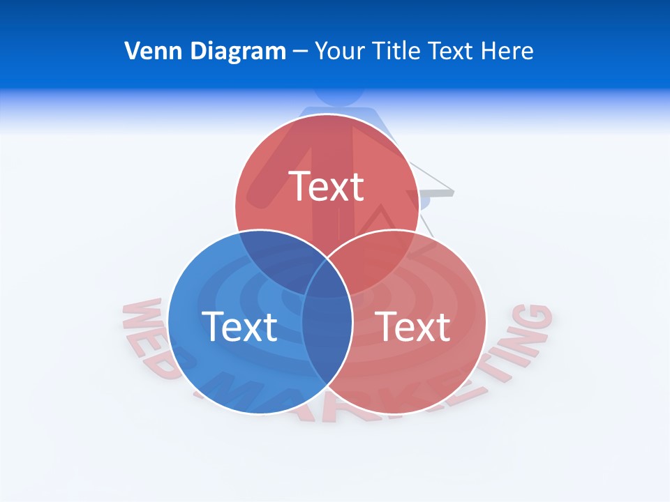 Young Grandmother Finger PowerPoint Template