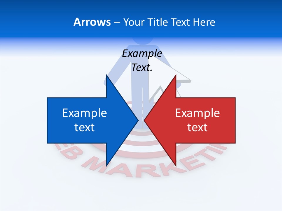 Young Grandmother Finger PowerPoint Template