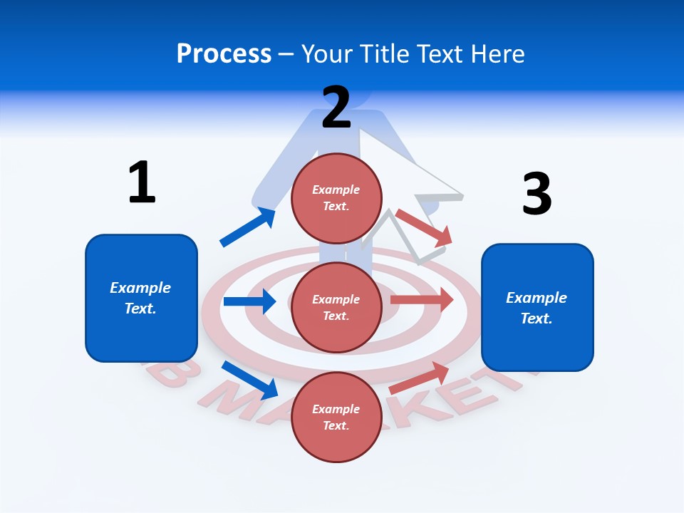 Young Grandmother Finger PowerPoint Template