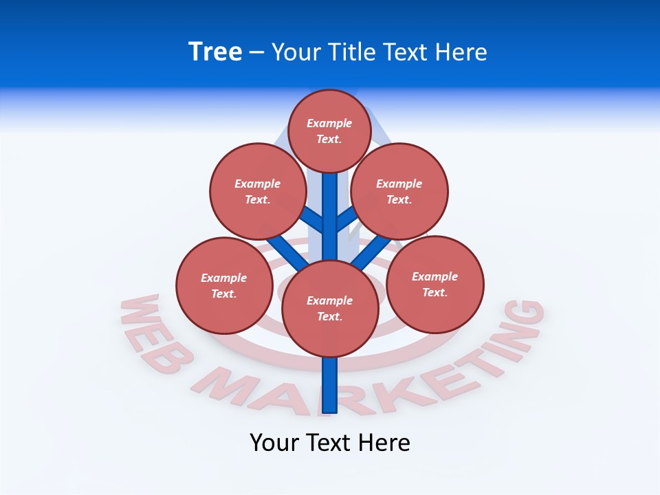 Young Grandmother Finger PowerPoint Template