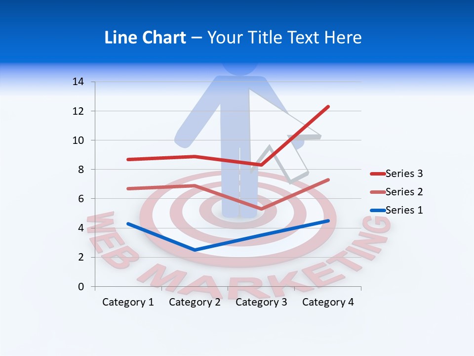 Young Grandmother Finger PowerPoint Template