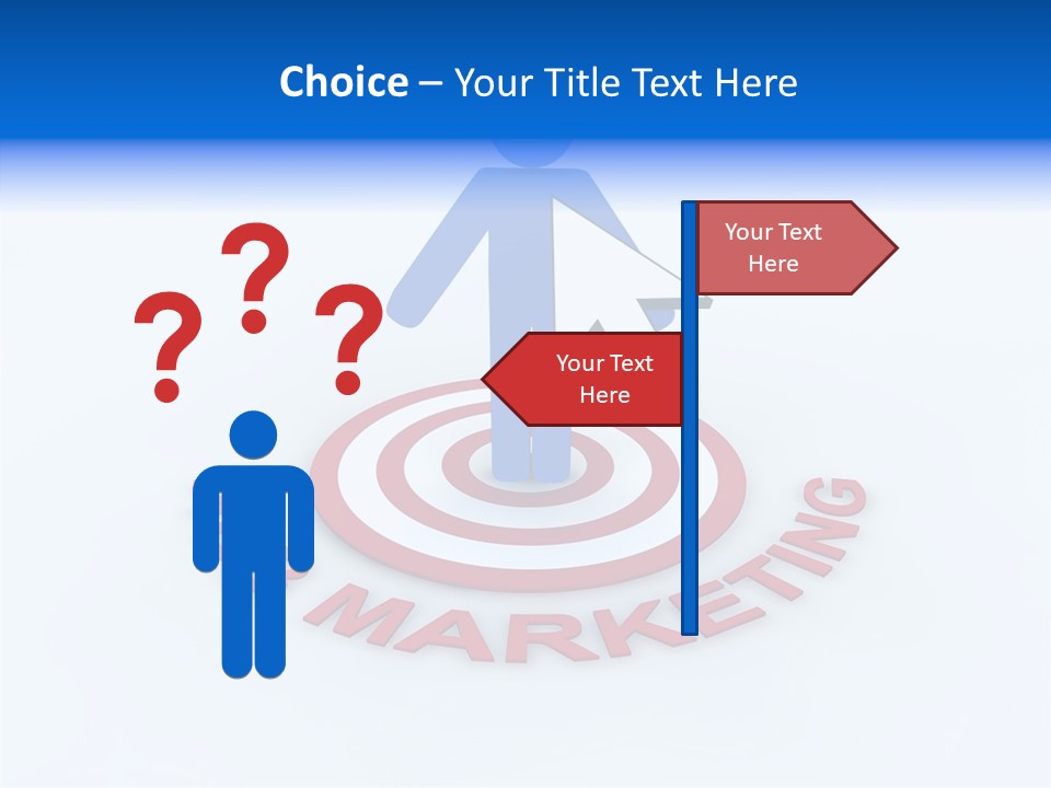 Young Grandmother Finger PowerPoint Template