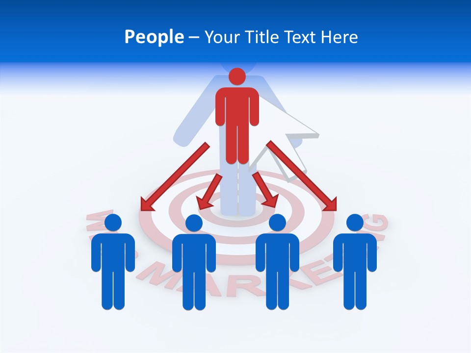 Young Grandmother Finger PowerPoint Template