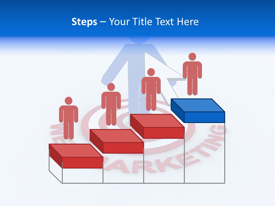 Young Grandmother Finger PowerPoint Template