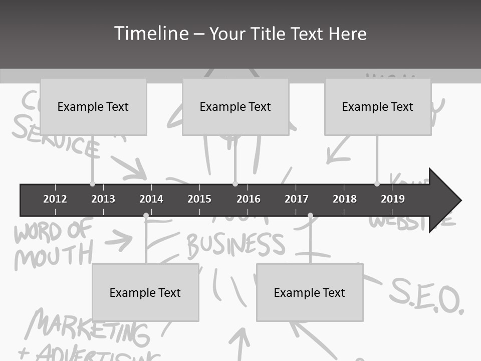 Elderly Closeup Grandmother PowerPoint Template