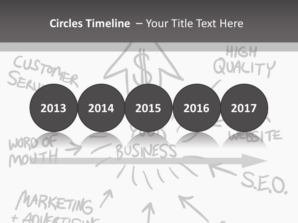 Elderly Closeup Grandmother PowerPoint Template