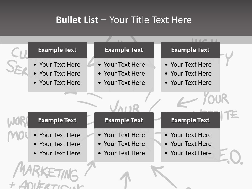 Elderly Closeup Grandmother PowerPoint Template