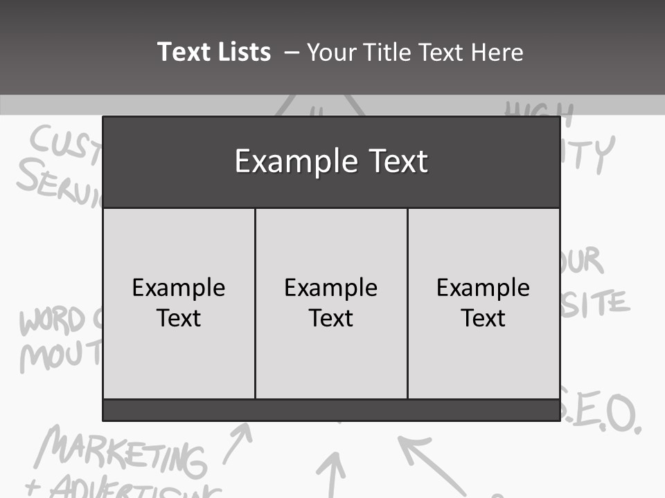 Elderly Closeup Grandmother PowerPoint Template