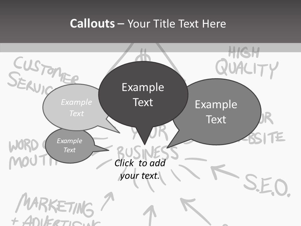 Elderly Closeup Grandmother PowerPoint Template