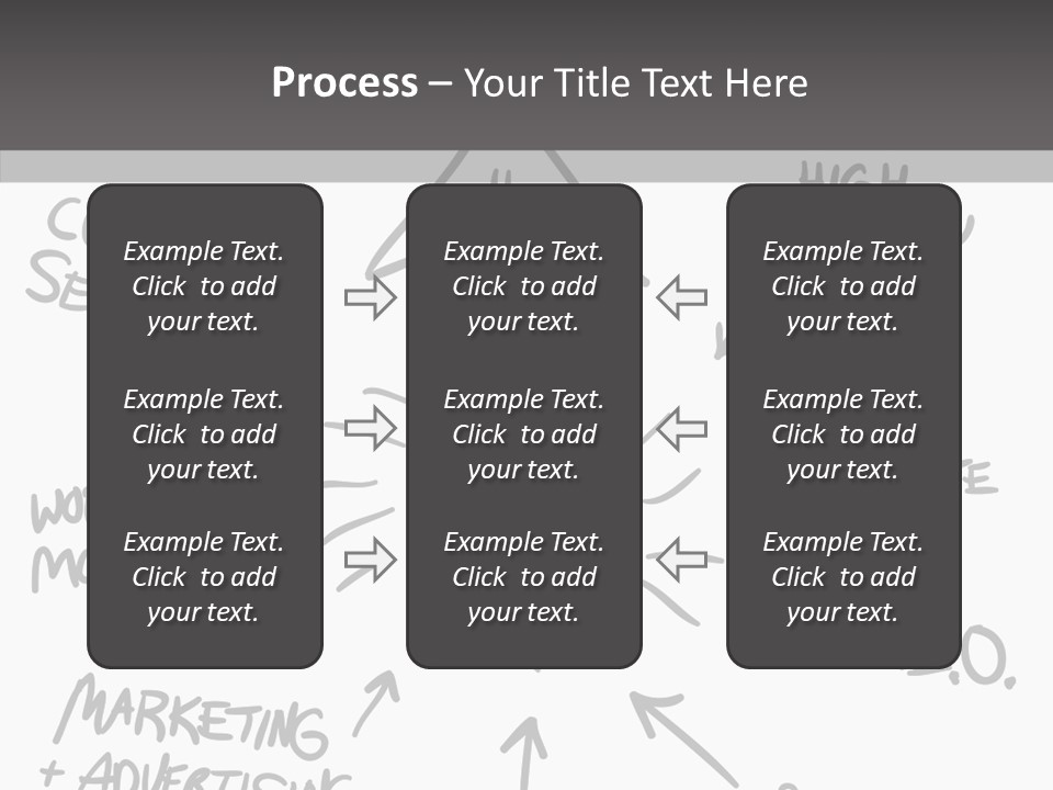 Elderly Closeup Grandmother PowerPoint Template
