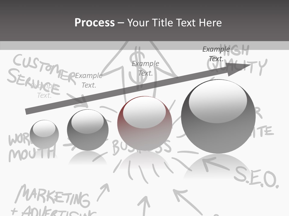 Elderly Closeup Grandmother PowerPoint Template