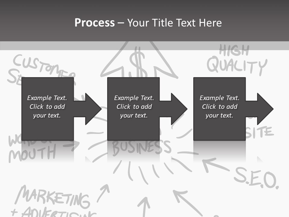 Elderly Closeup Grandmother PowerPoint Template