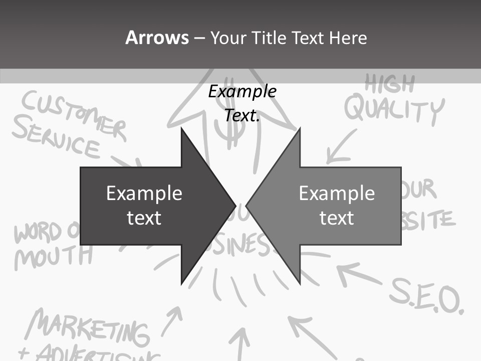 Elderly Closeup Grandmother PowerPoint Template