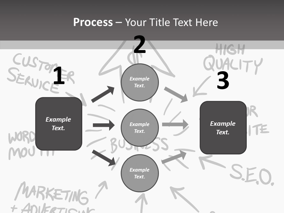 Elderly Closeup Grandmother PowerPoint Template