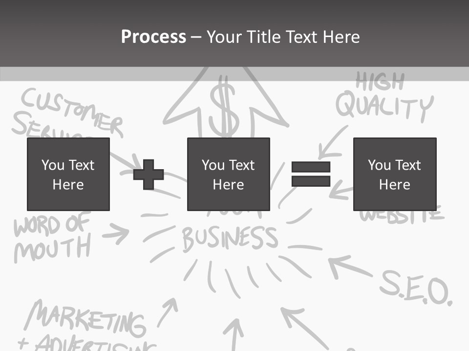 Elderly Closeup Grandmother PowerPoint Template