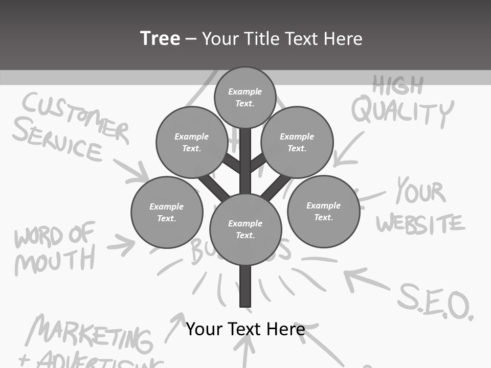 Elderly Closeup Grandmother PowerPoint Template