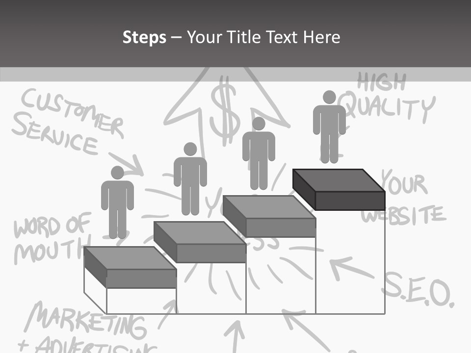 Elderly Closeup Grandmother PowerPoint Template