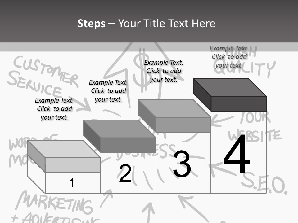 Elderly Closeup Grandmother PowerPoint Template