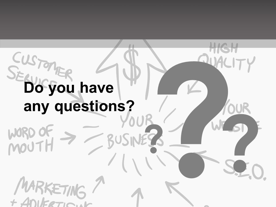 Elderly Closeup Grandmother PowerPoint Template