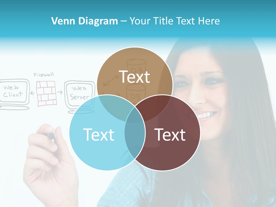 Female Old Finger PowerPoint Template