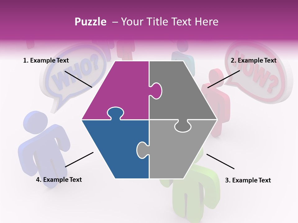 Human Background Help PowerPoint Template