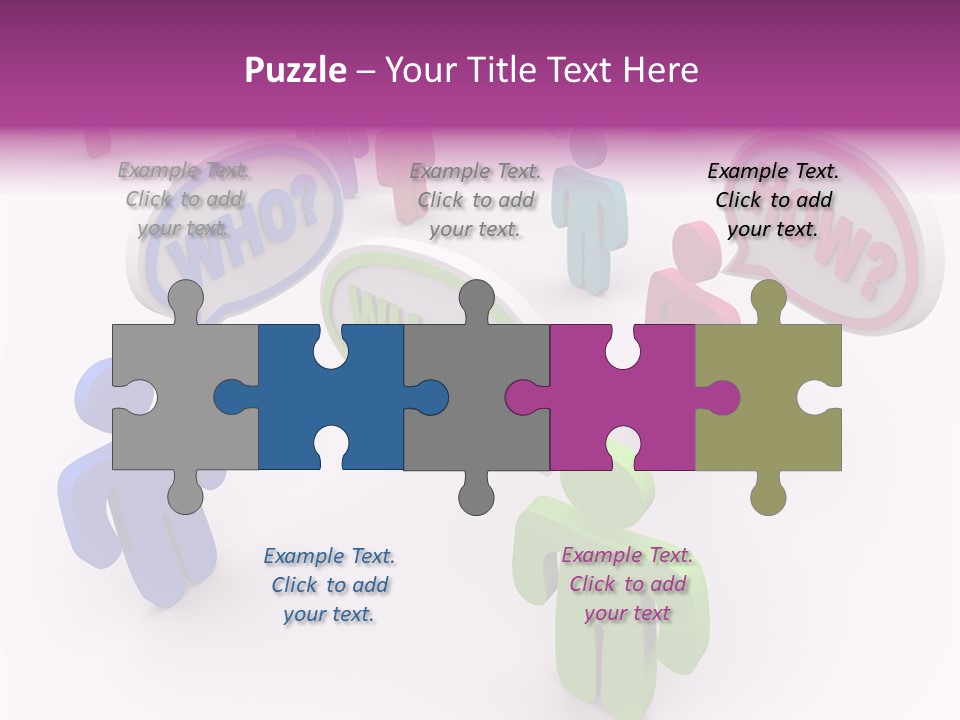 Human Background Help PowerPoint Template