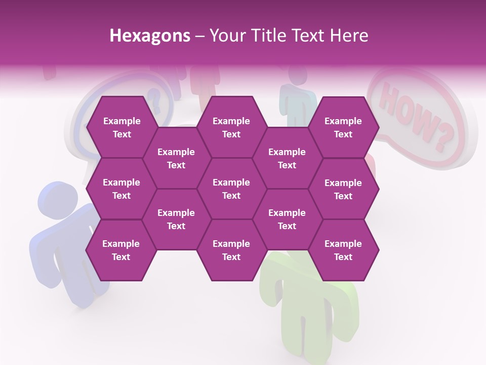 Human Background Help PowerPoint Template