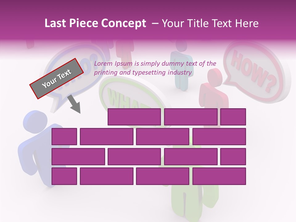 Human Background Help PowerPoint Template