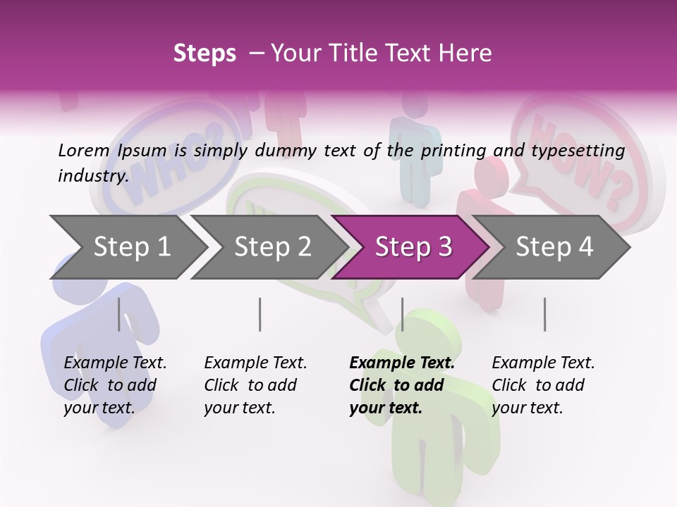 Human Background Help PowerPoint Template