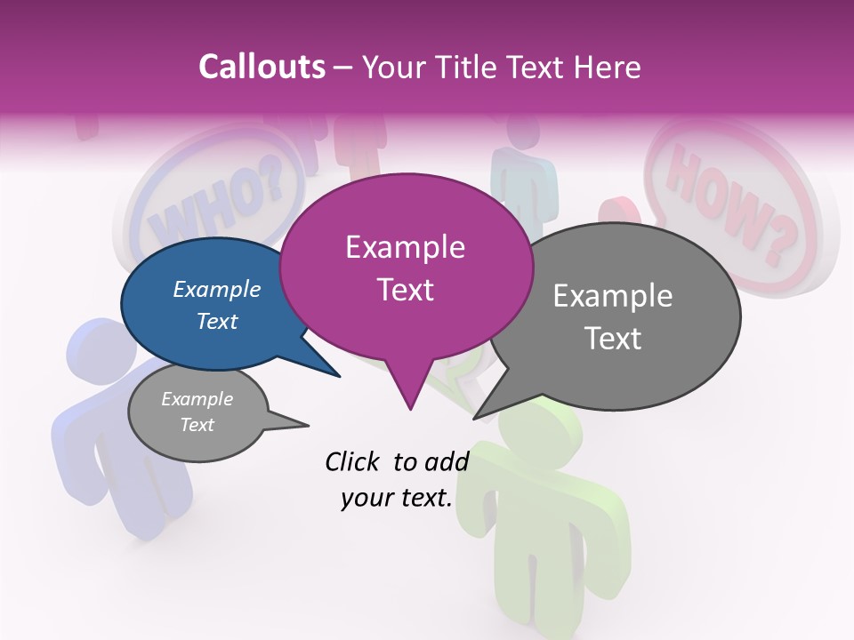 Human Background Help PowerPoint Template