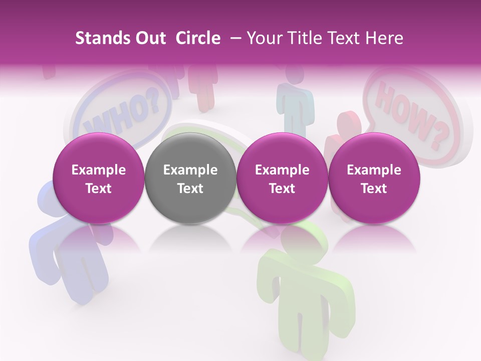 Human Background Help PowerPoint Template