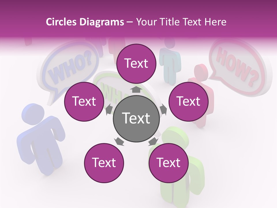 Human Background Help PowerPoint Template