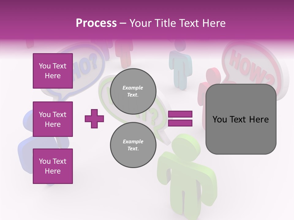 Human Background Help PowerPoint Template