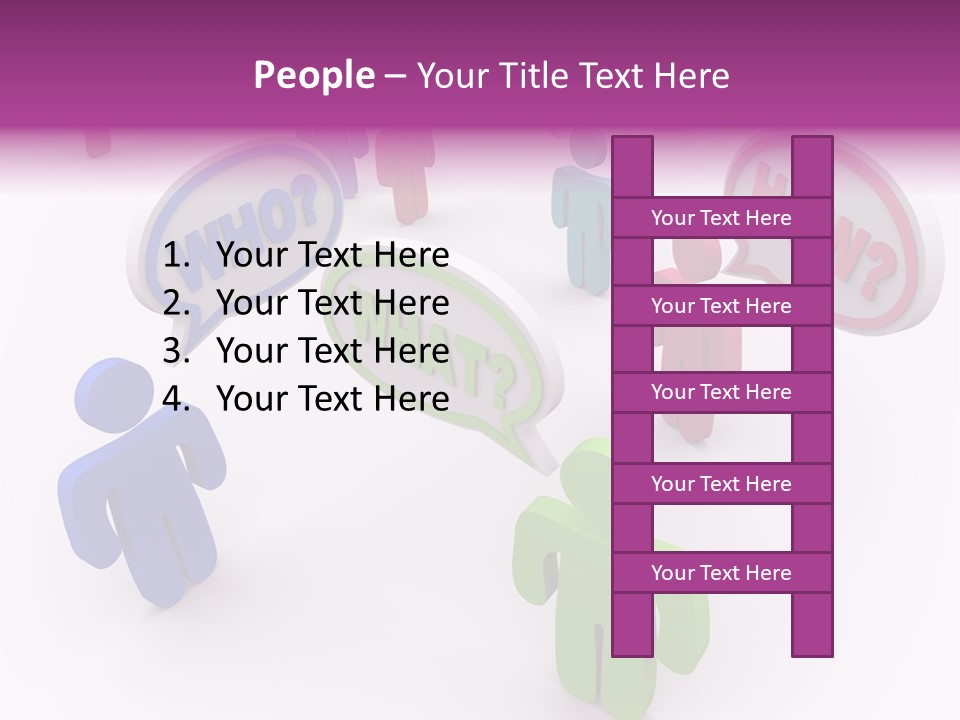 Human Background Help PowerPoint Template