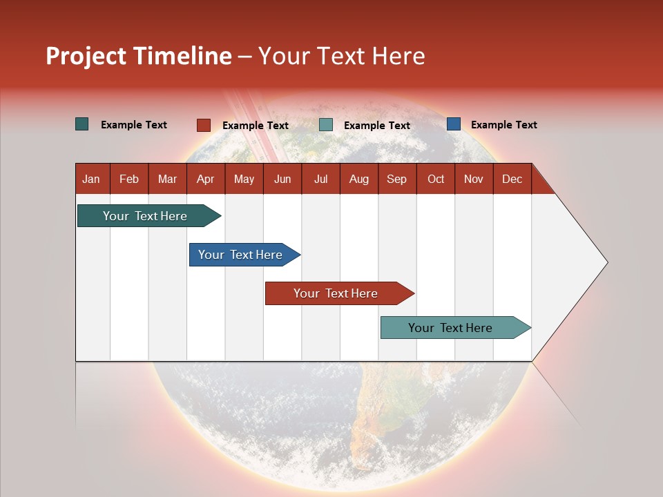 Warm Damage Global PowerPoint Template
