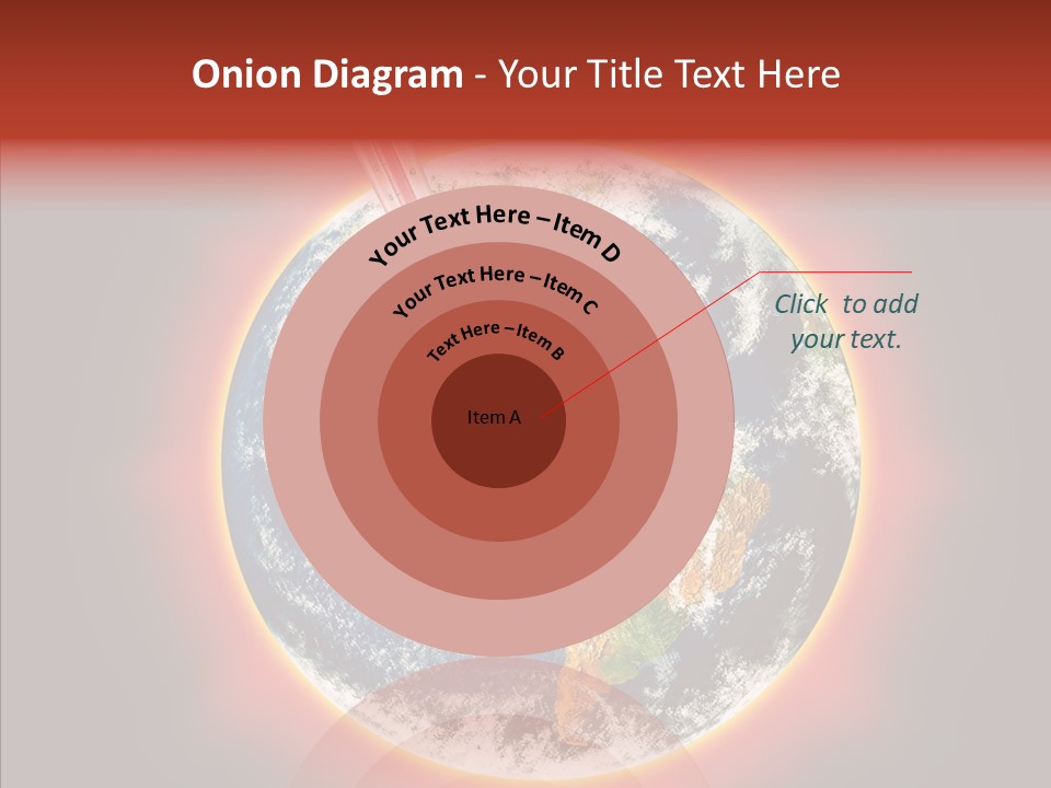 Warm Damage Global PowerPoint Template