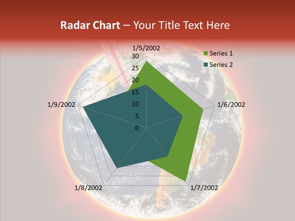 Warm Damage Global PowerPoint Template