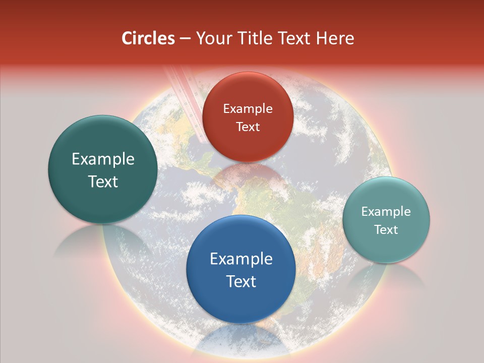 Warm Damage Global PowerPoint Template