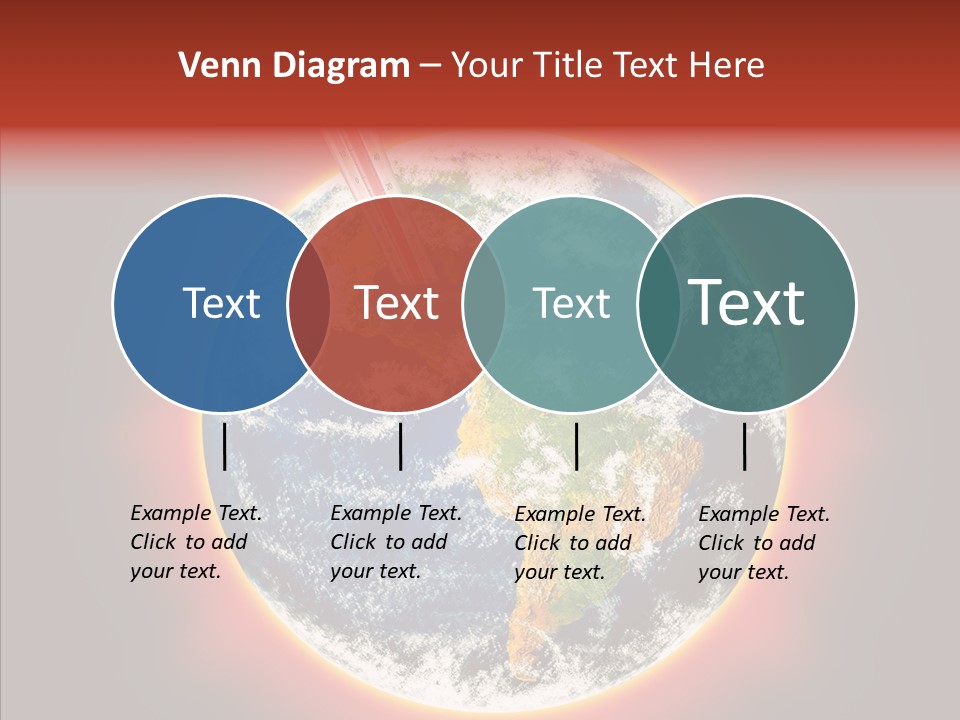 Warm Damage Global PowerPoint Template