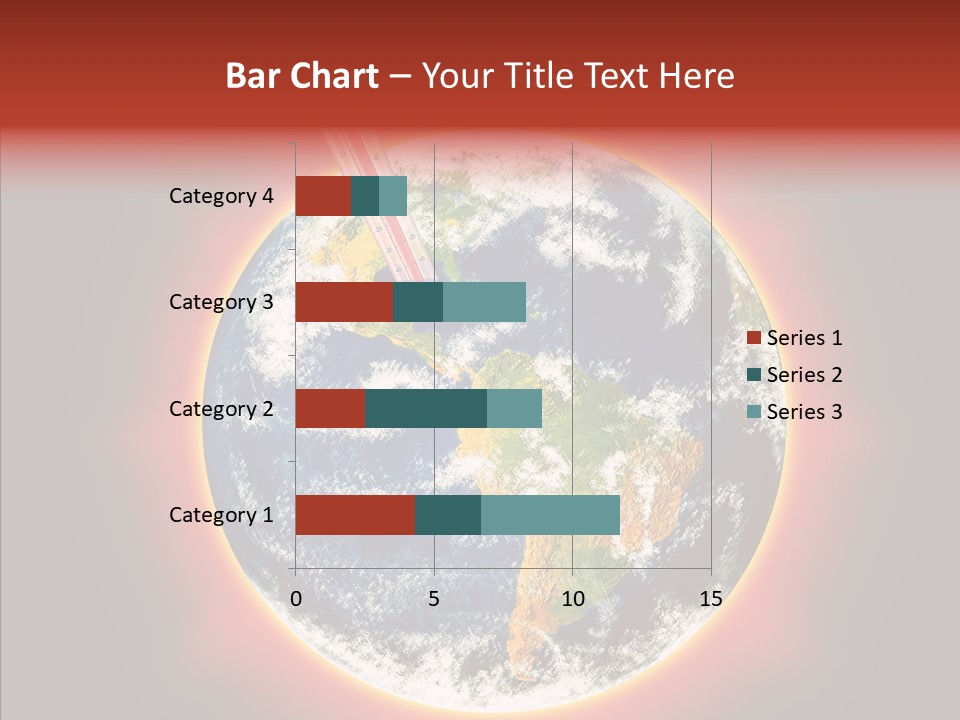 Warm Damage Global PowerPoint Template