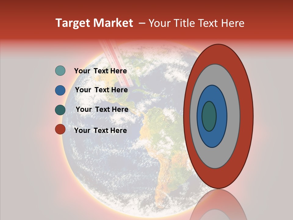 Warm Damage Global PowerPoint Template