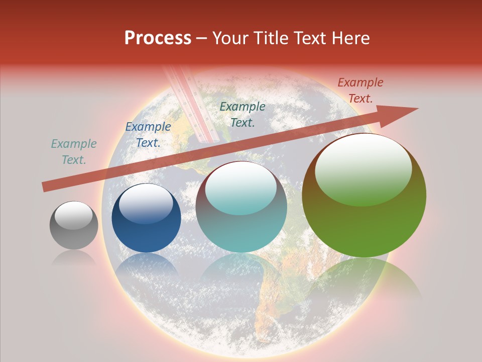 Warm Damage Global PowerPoint Template