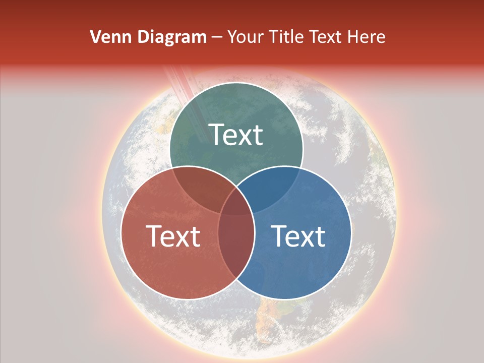 Warm Damage Global PowerPoint Template