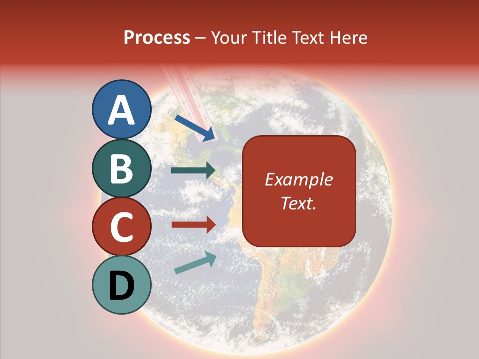 Warm Damage Global PowerPoint Template