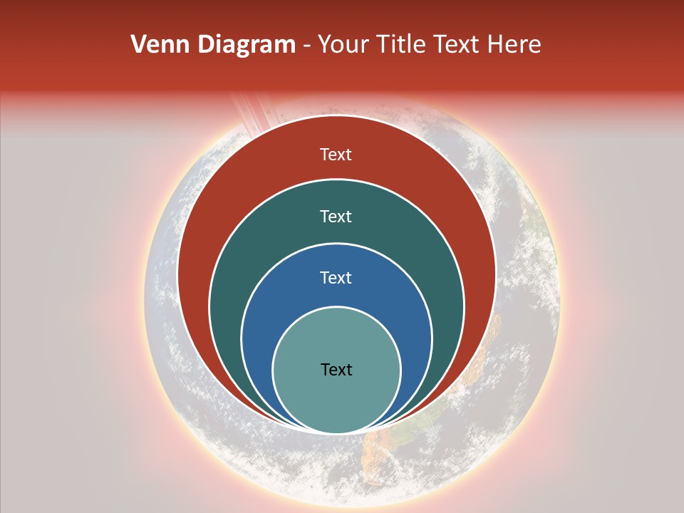 Warm Damage Global PowerPoint Template